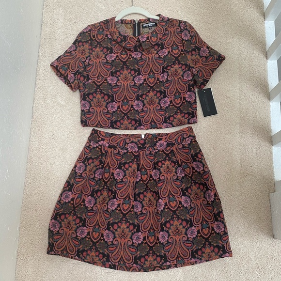 Fashion Union Tops - Target Fashion Union Top/ Skirt (size Small)